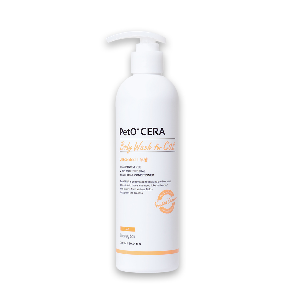 肌本呵護-貓用無香沐浴露