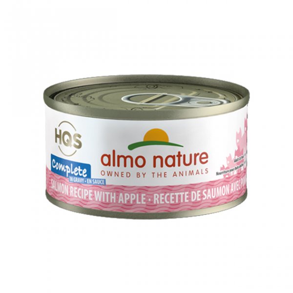 Almo義士大廚 豐味鮮燉主食罐-鮭魚蘋果