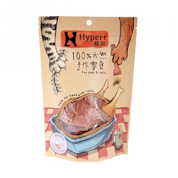 Hyperr超躍-100%手作零食-雞肉脆片