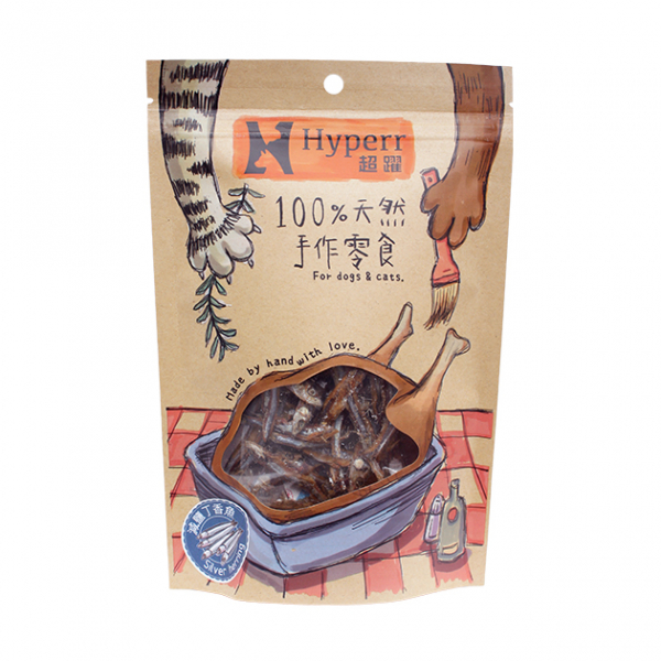 Hyperr超躍-100%手作零食-減鹽丁香魚