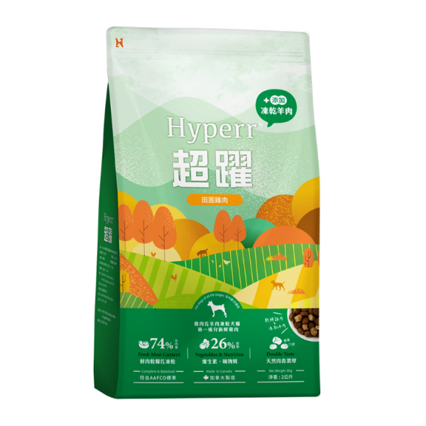 犬用｜鮮肉糧佐凍乾－雞肉+羊肉